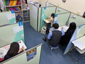 学習塾イノセント荒木教室の授業風景