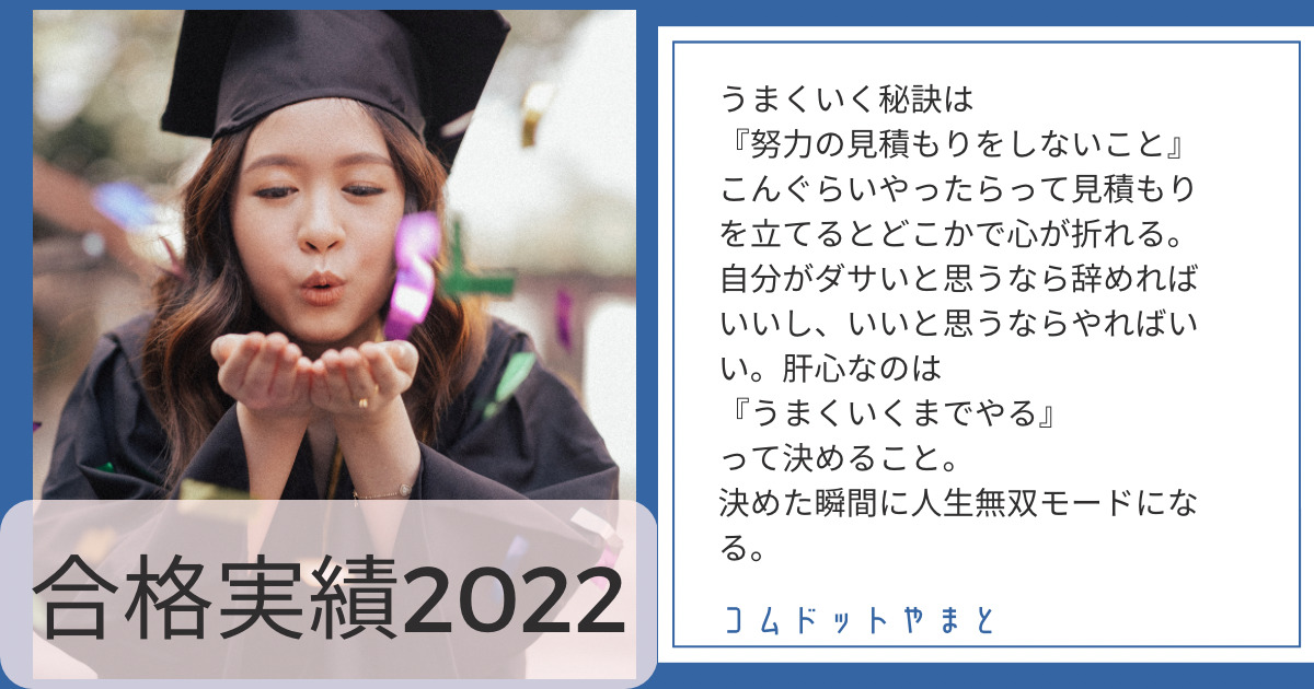 学習塾イノセント津福教室の合格実績2022