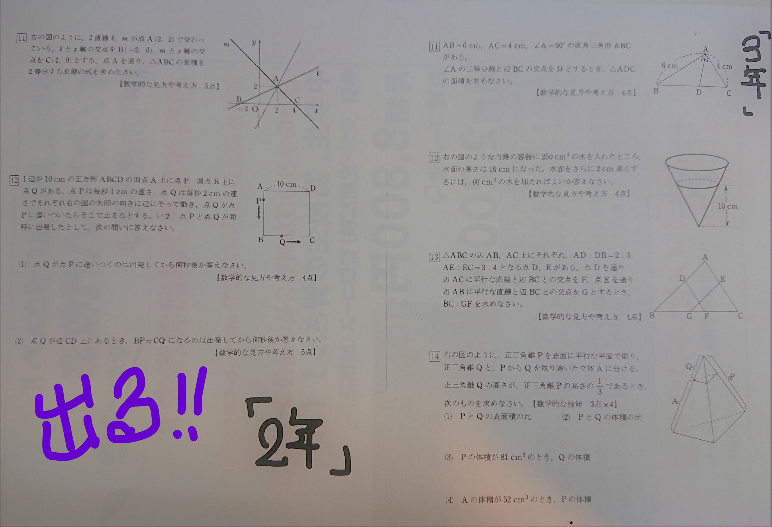 テスト問題でーーす😵