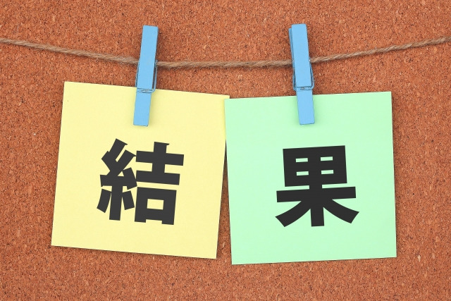 中学生の定期テスト結果発表！その１