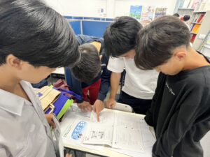 中3最後の定期テスト！