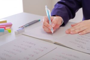 中学生、後期中間対策の真っ最中！