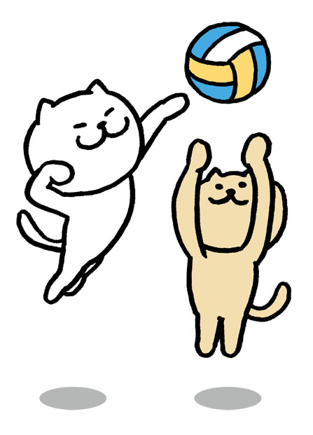 鳥栖教室で合格アタックのトスをあげる男