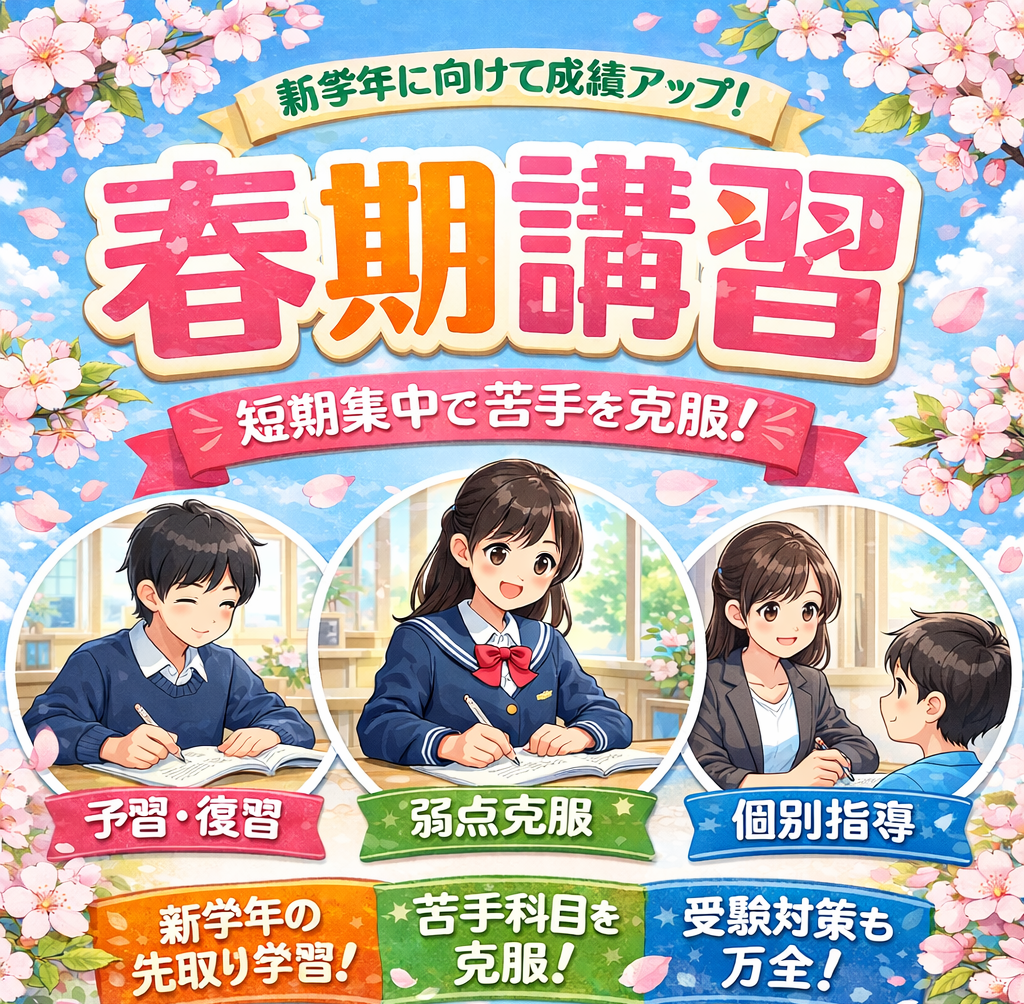 春期講習だーーin玉名