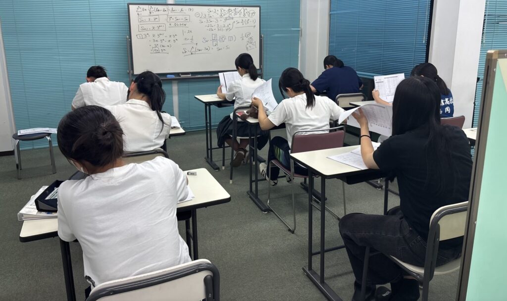 【柳川教室】定期テスト対策会、やりましょう！