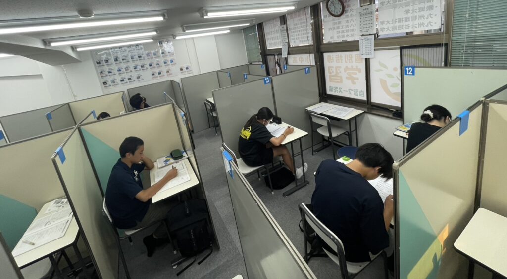 【久留米市津福】受験生の夏。中3生はどれだけ勉強している？