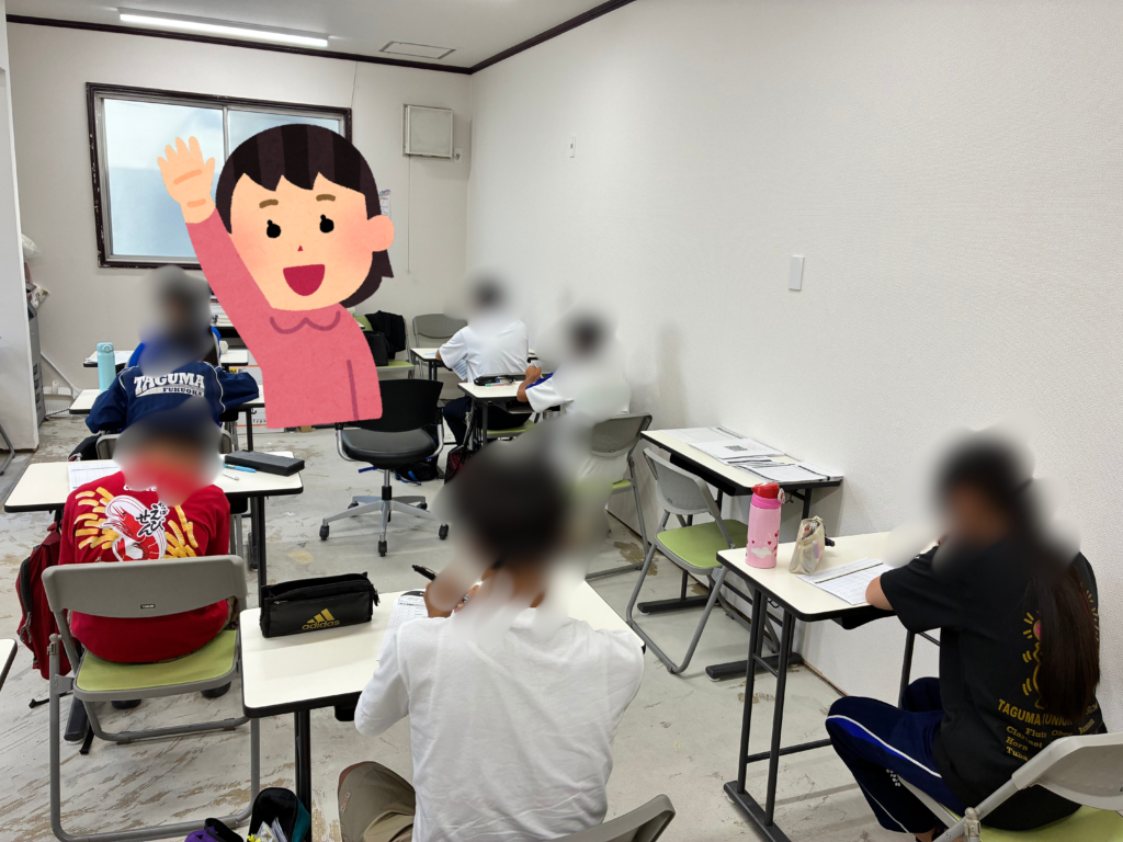【野芥教室】　夏期講習の終盤戦！~中学生の様子~