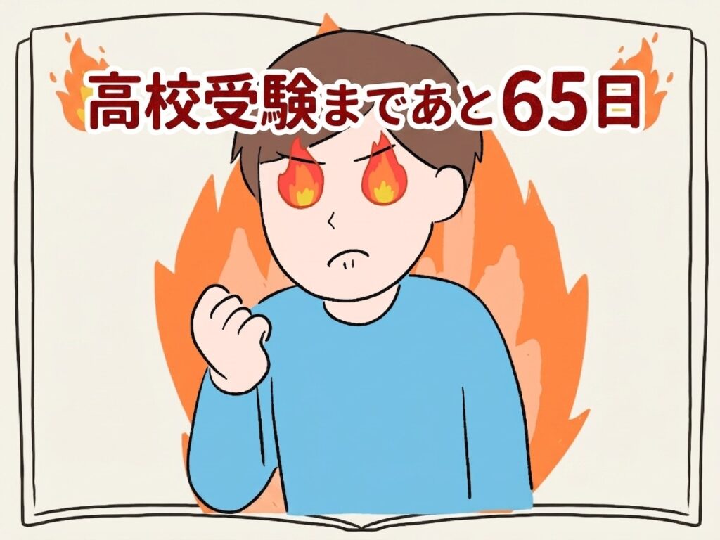 【八代教室】高校受験まであと65日