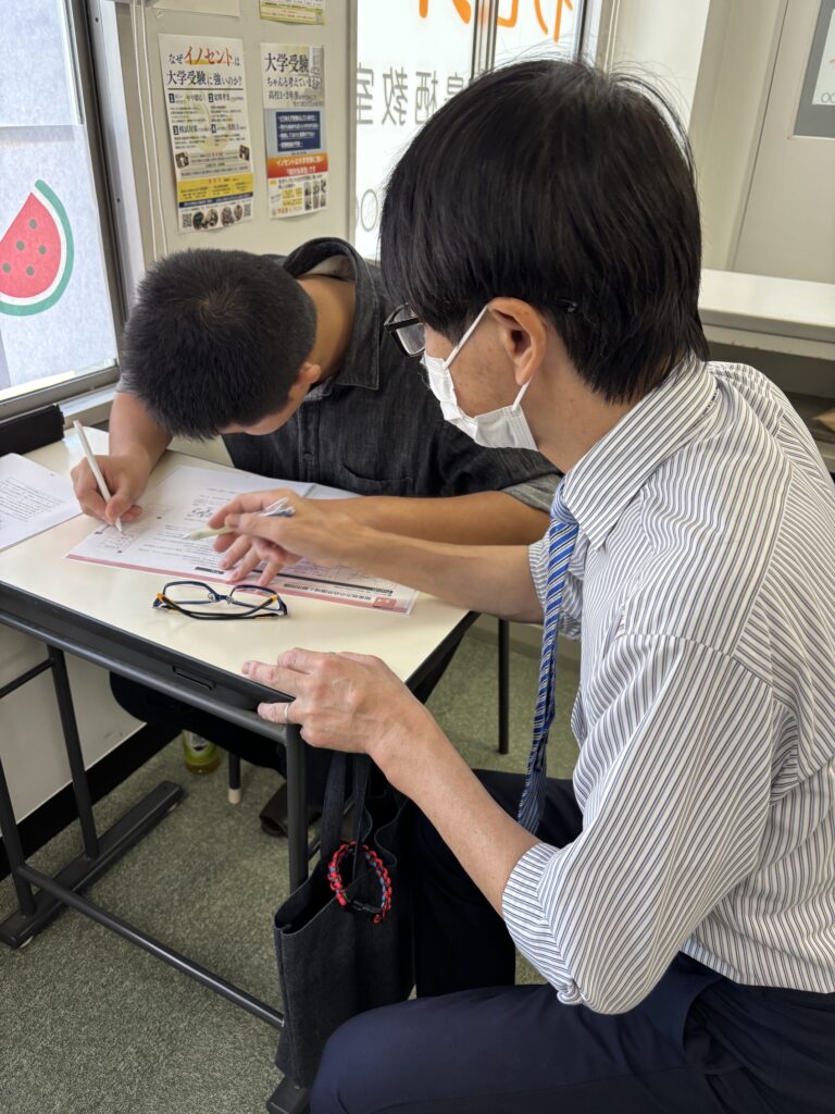 学習塾イノセント鳥栖教室の期末テスト対策会日程