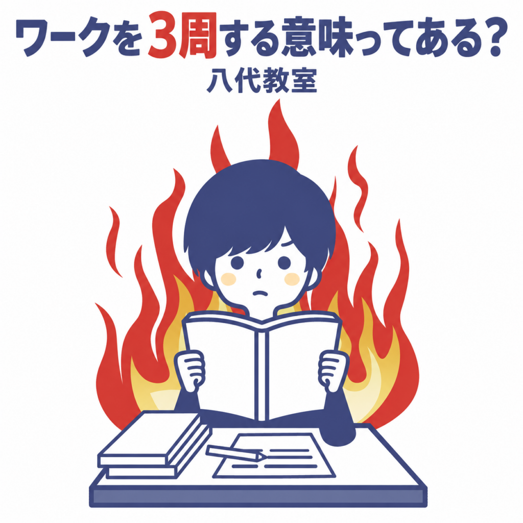 【八代教室】ワークを３周するって、本当に意味ある？